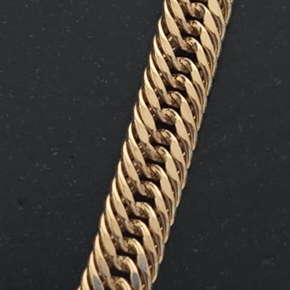 triple lock necklace / gold chain (no pendant) - P2 - Picture 4 of 14